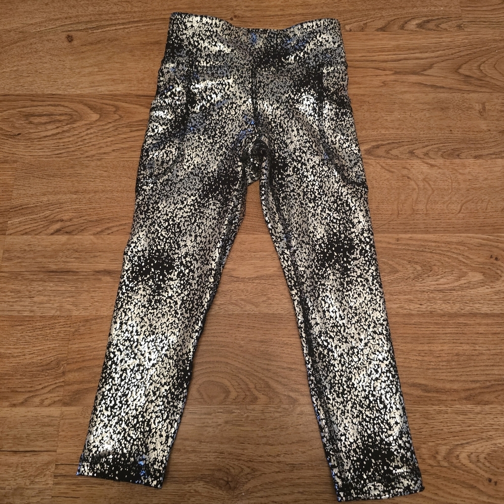 High wasted powersoft 7/8 length side pocket leggings (XS 5) GIRLS